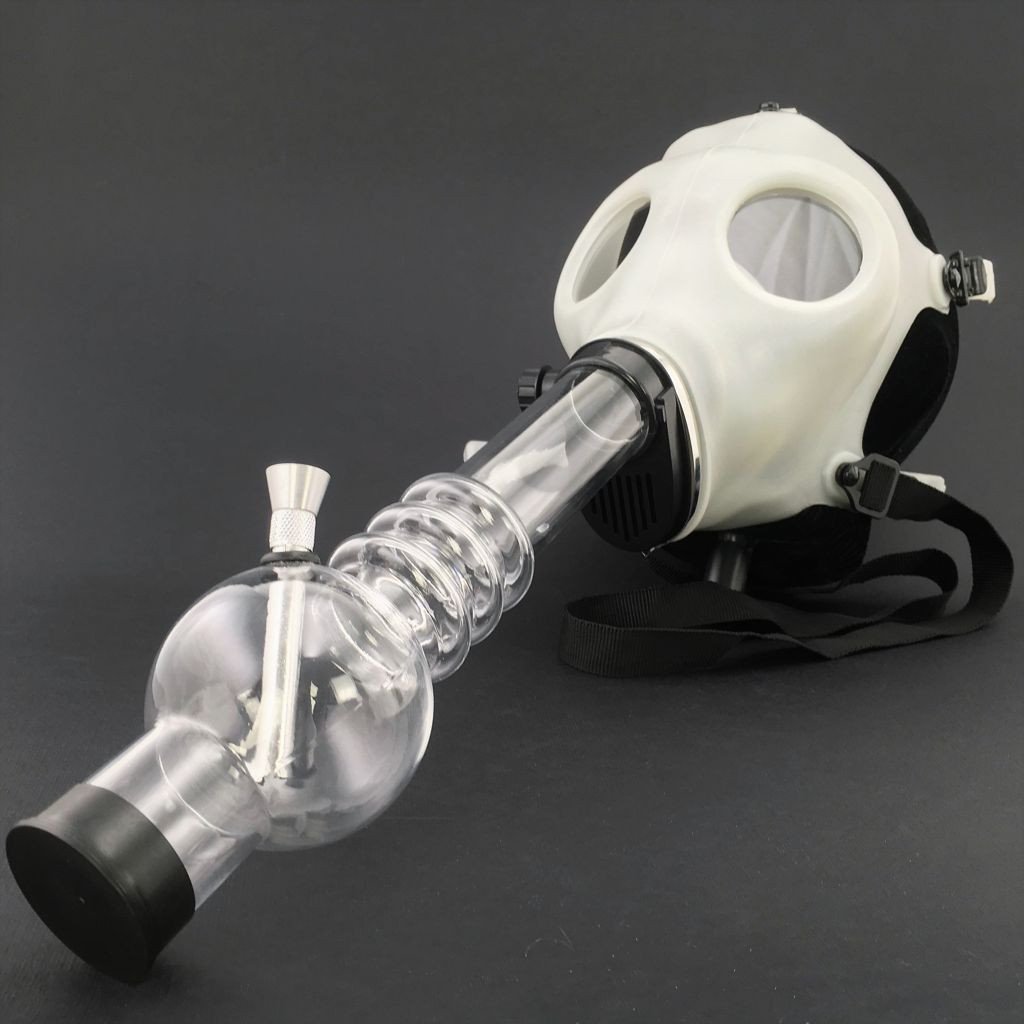 Acrylic Water Pipe Gas Mask