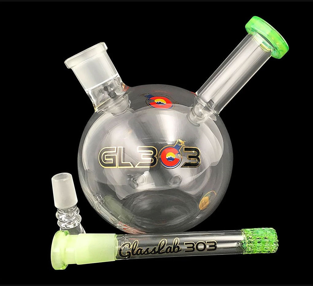 GlassLab 303 Fishbowl Rig with Matrix Down Stem