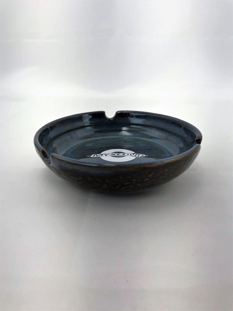 Myxed Up Stained Ashtray Profile
