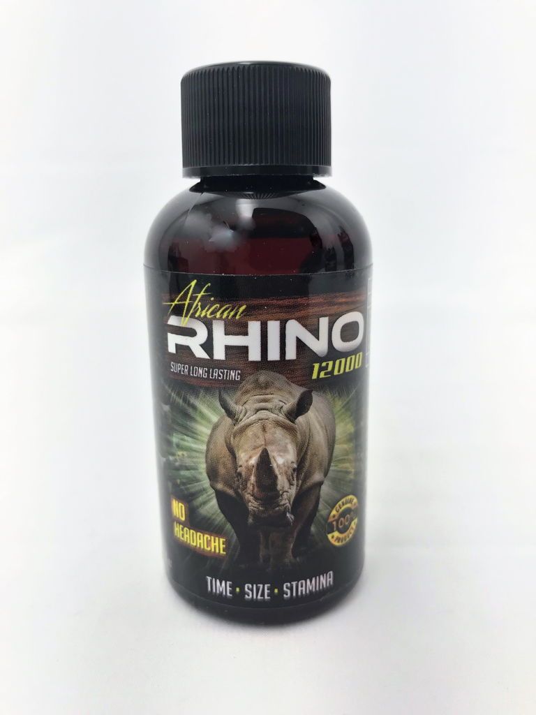 Rhino African Male Enhancement Drink Bottle