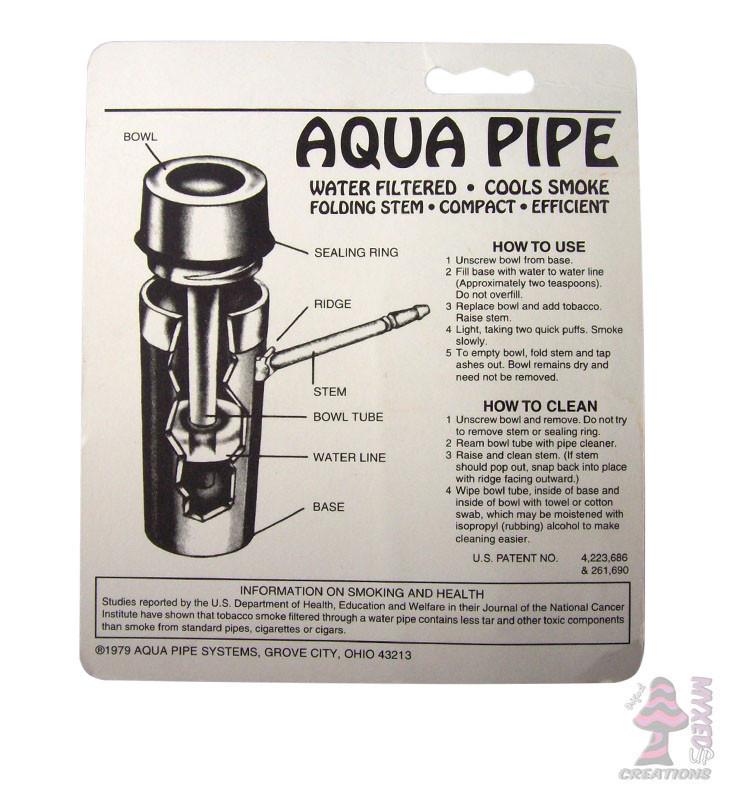 Aqua Pipe packaging instructions