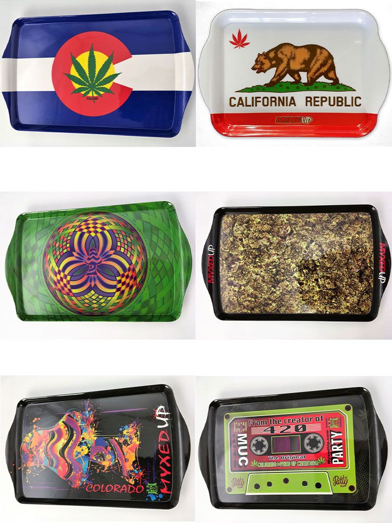 Myxed Up Creations Small Rolling Trays