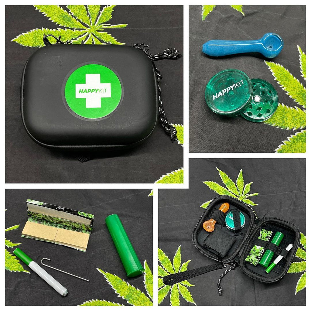 The Happy Kit Smoke Accessory Carry Case