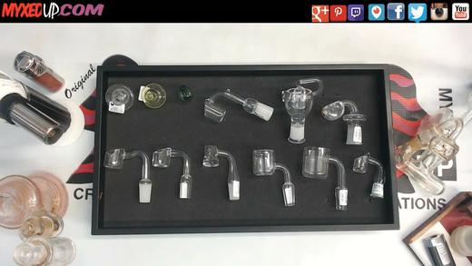 Quartz Bangers and nails for dabbing concentrates
