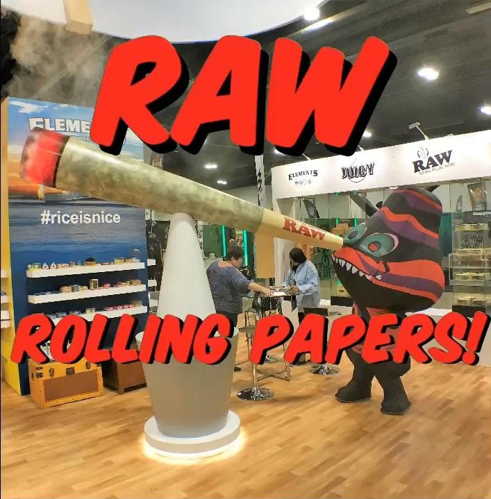 Raw Rolling Papers at Myxed Up Creations