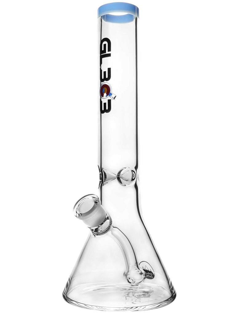 GlassLab 303 Triangle Base Beaker Water Pipe with ice pinch