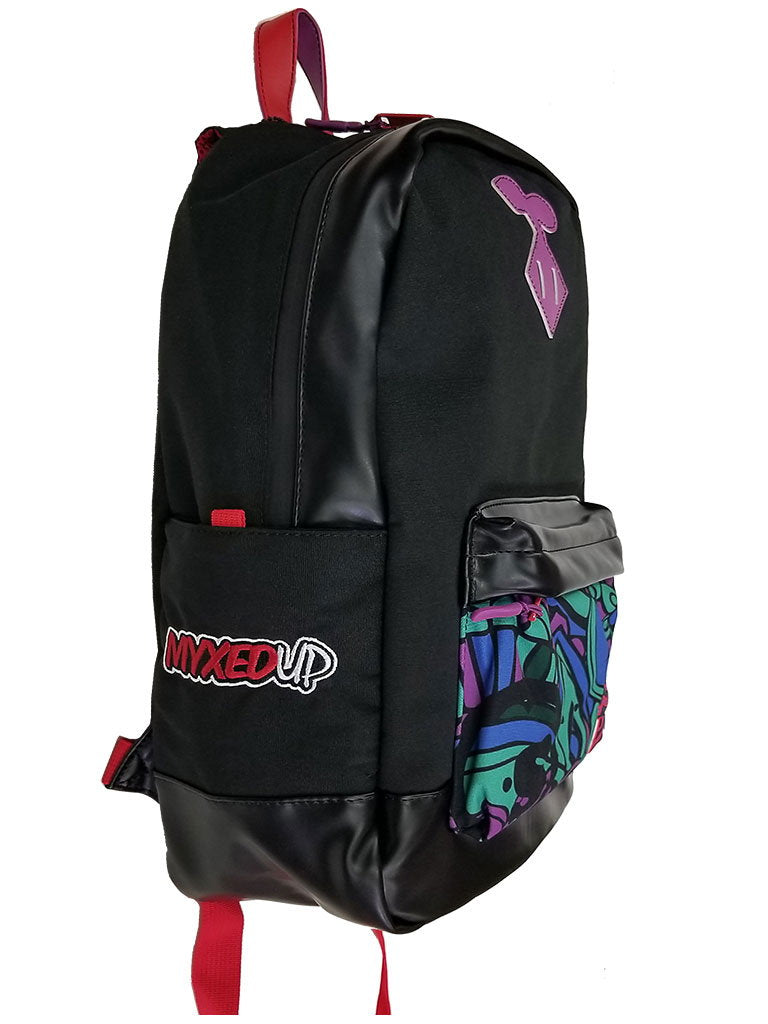 Seedless Myxed Up Smell Proof Backpack 30th anniversary edition from left