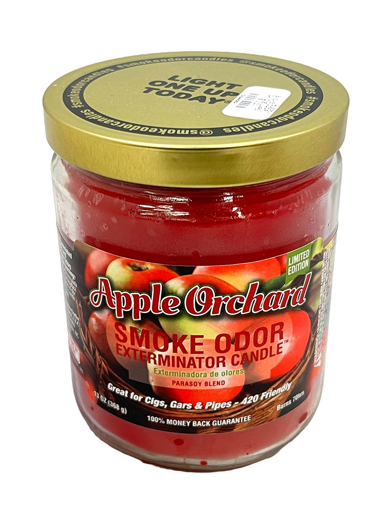 Apple Orchard Smoke Odor Exterminator Jar Candle