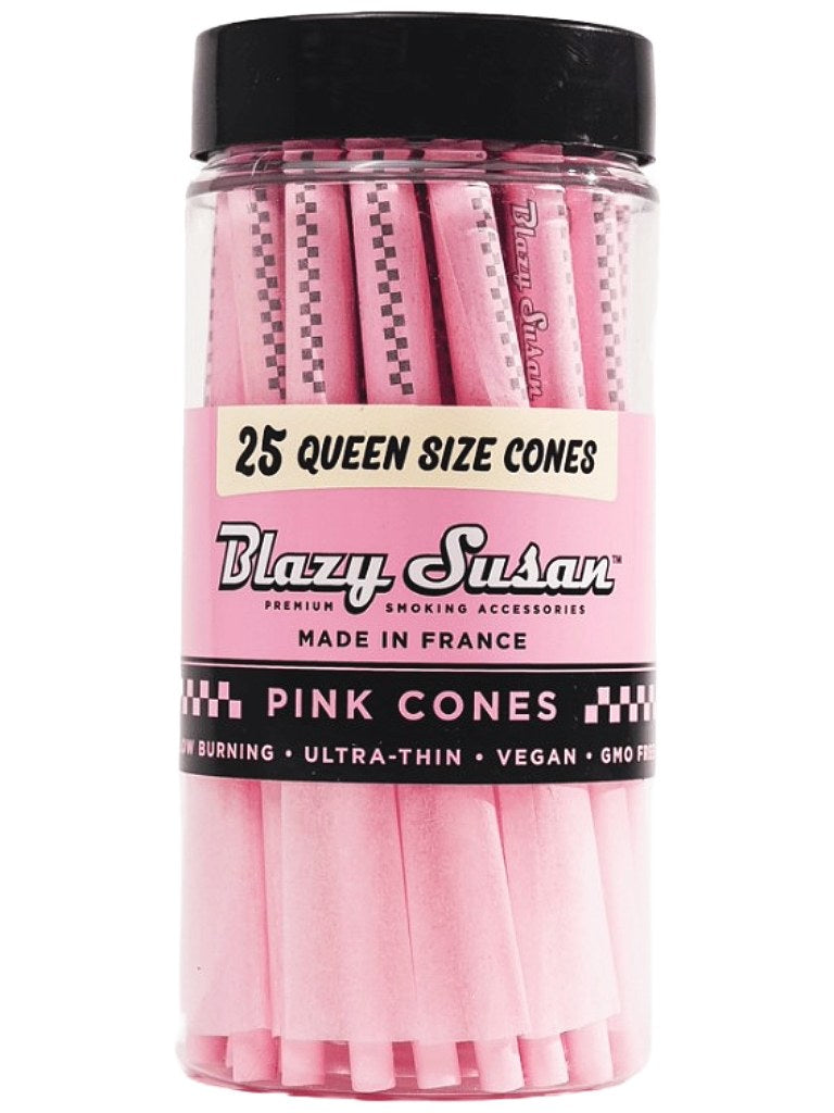 Blazy Susan Pink Queen Size Cones 25 pack