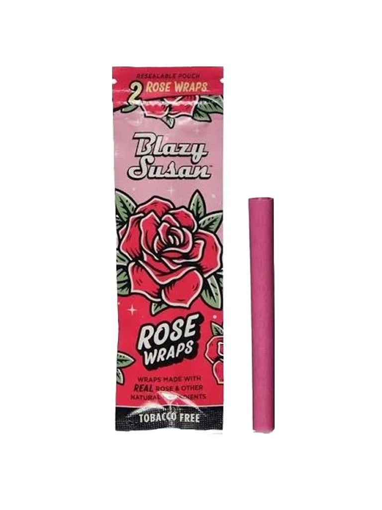 Blazy Susan Rose Wraps with wrap pictured