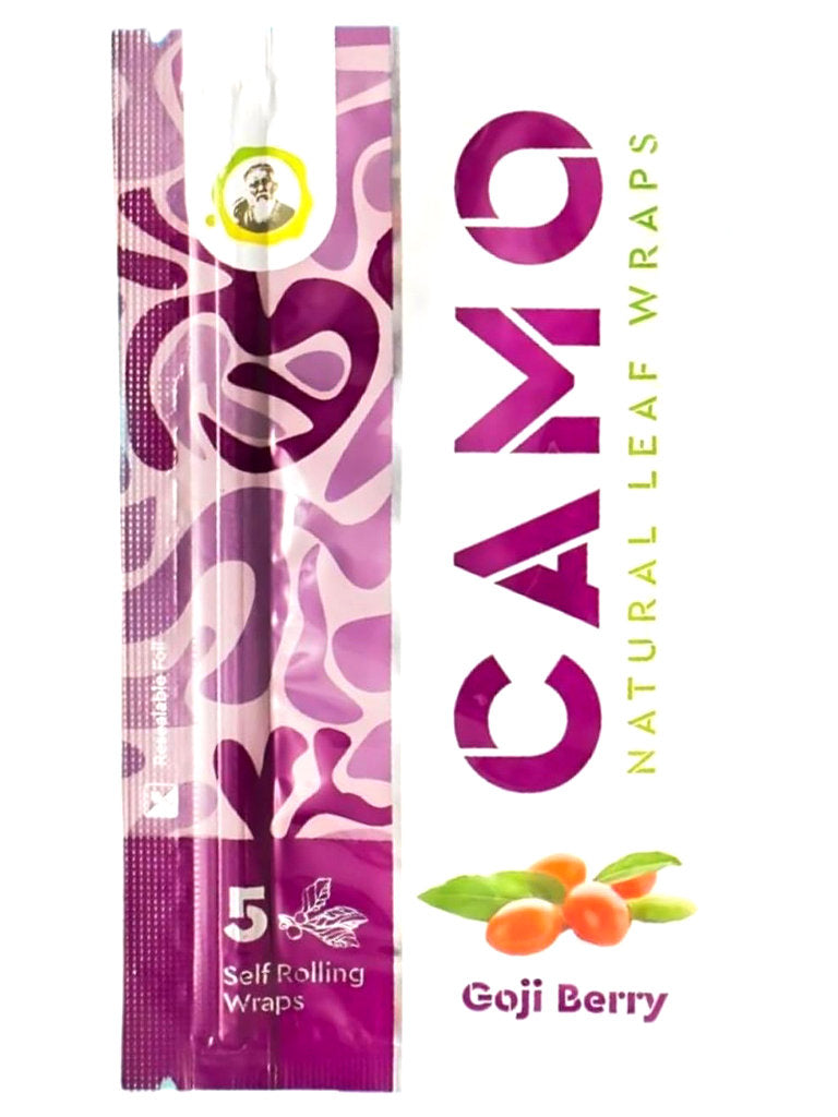 Goji Berry Camo Natural Leaf Wraps