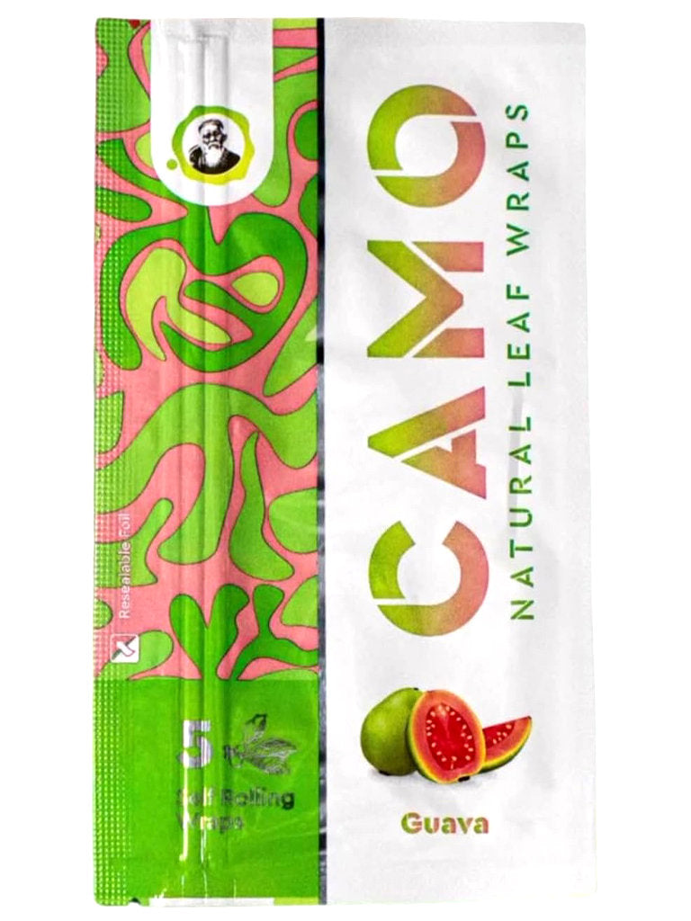 Guava Camo Natural Leaf Wraps