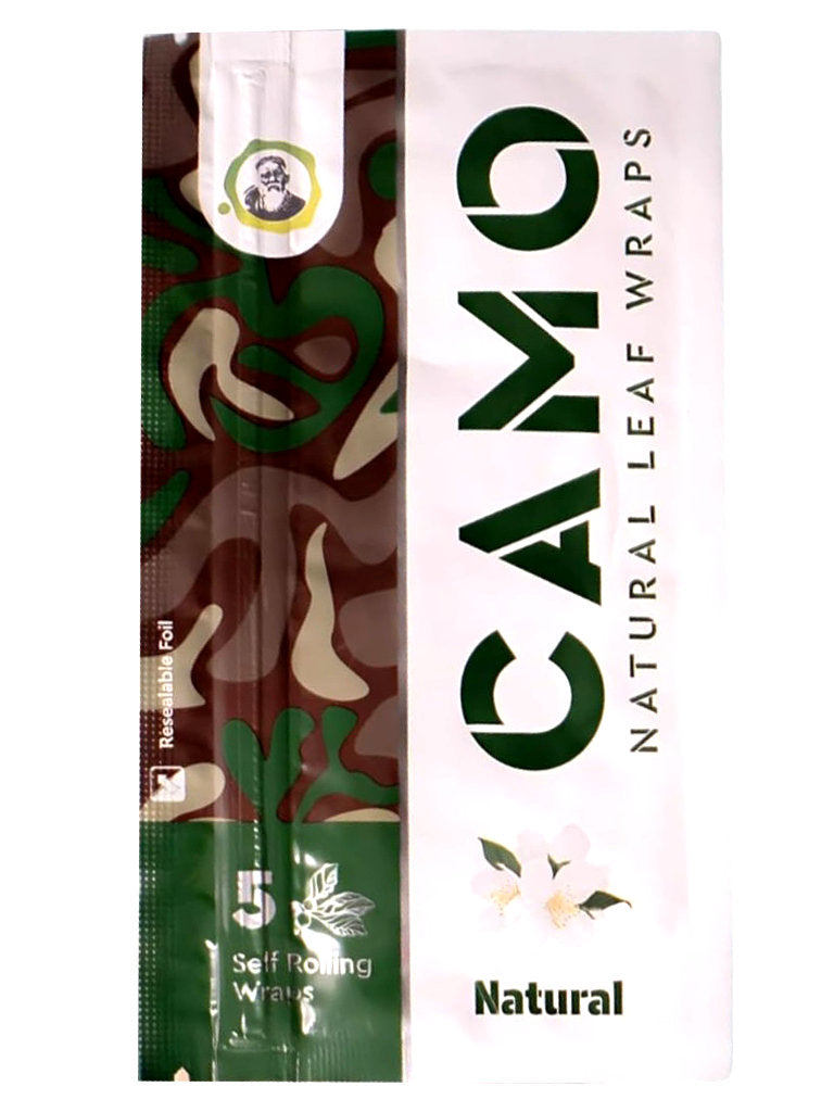 Natural flavor Camo Natural Leaf Wraps