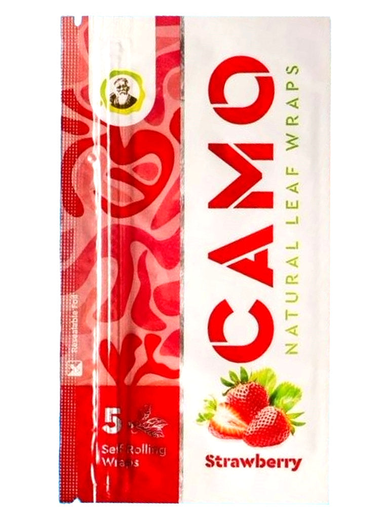 Strawberry Camo Natural Leaf Wraps