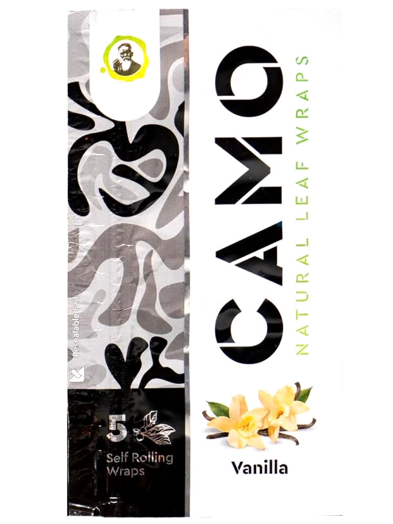 Vanilla Camo Natural Leaf Wraps