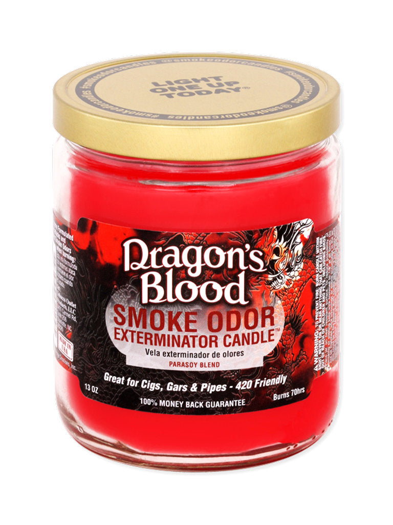 Dragons Blood Smoke Odor Exterminator Jar Candle