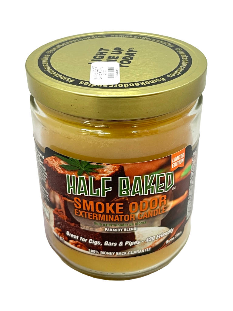 Half Baked Smoke Odor Exterminator Jar Candle