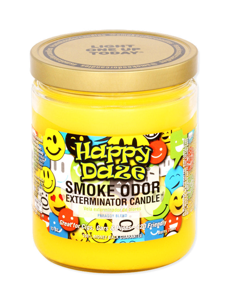 Happy Daze Smoke Odor Exterminator Jar Candle