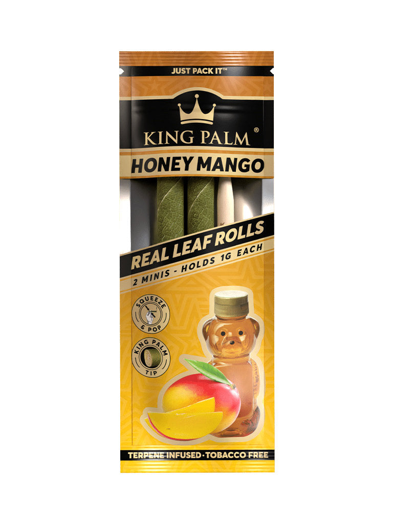 Honey Mango King Palm Leaf Tubes Mini Rolls