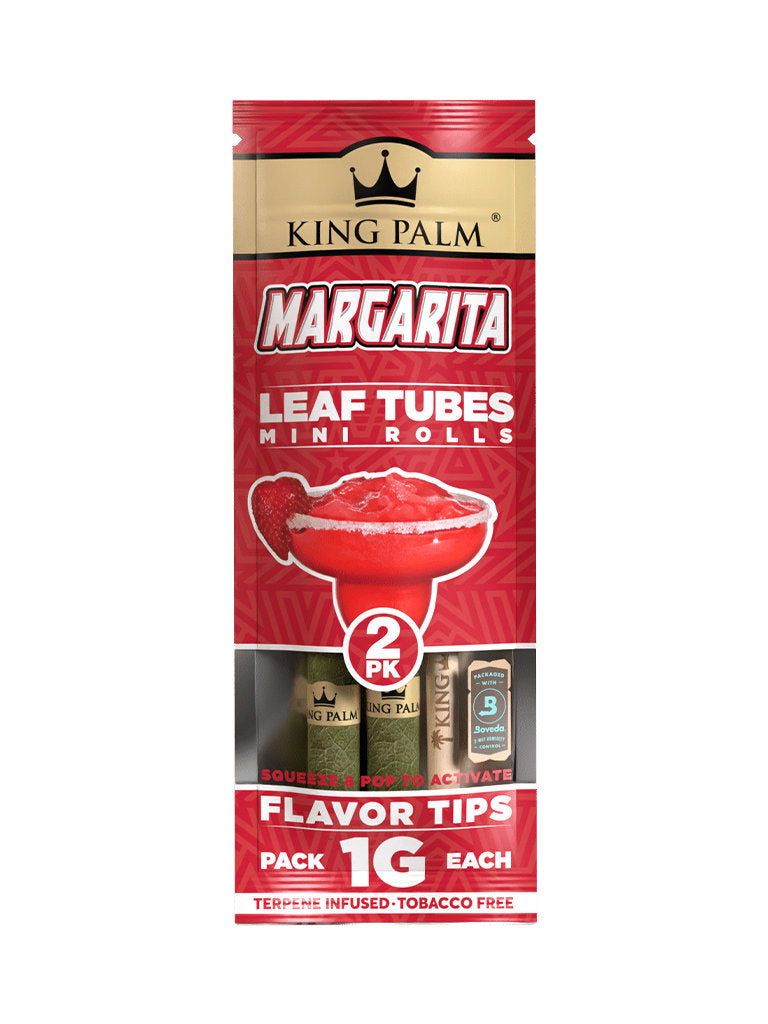 Margarita King Palm Leaf Tubes Mini Rolls