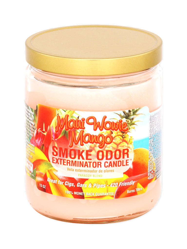 Maui Wowie Mango Smoke Odor Exterminator Jar Candle