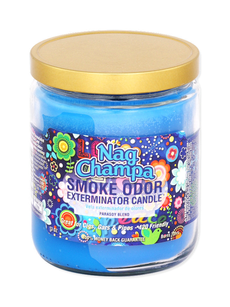 Nag Champa Smoke Odor Exterminator Jar Candle