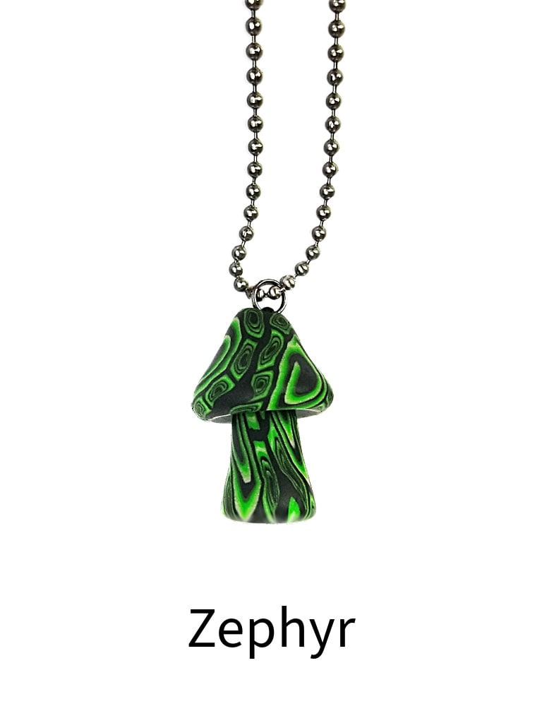 og myxed up mushroom necklace zephyr