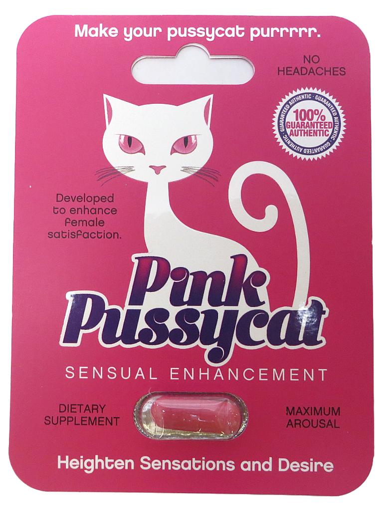 Pink Pussycat Female Sexual Enhancement Pill Cover