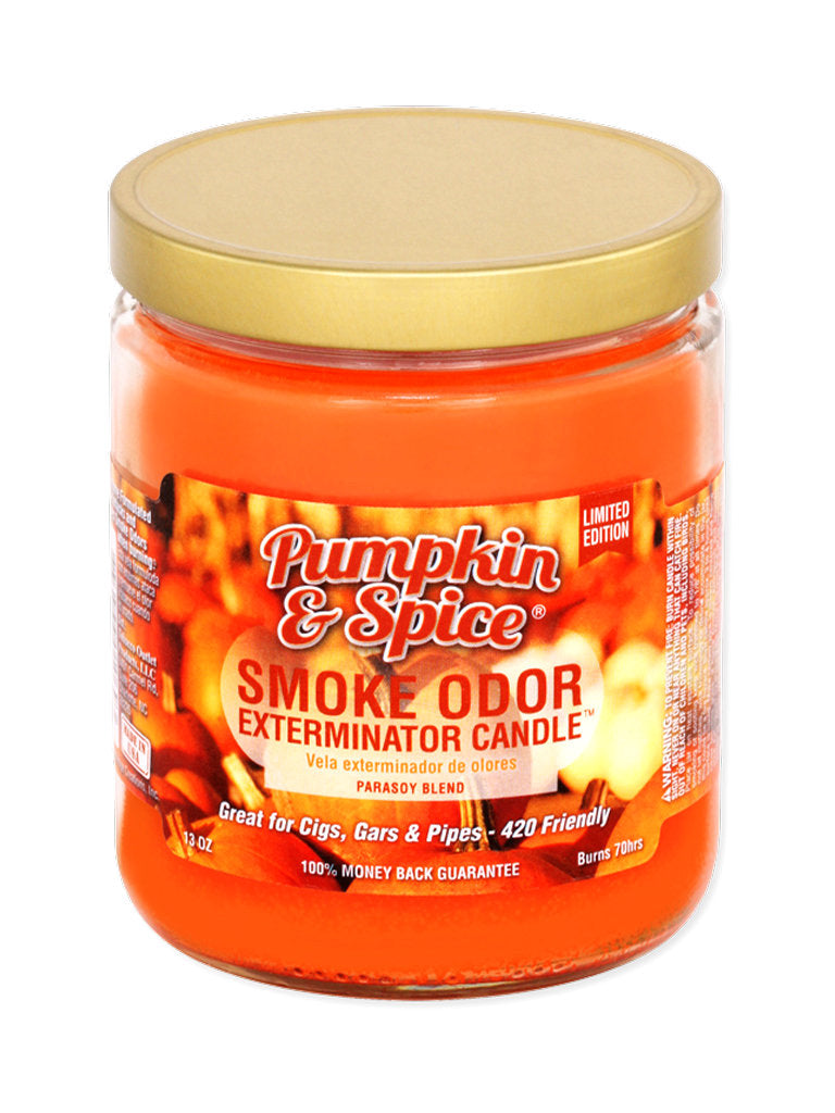 Pumpkin & Spice Smoke Odor Exterminator Jar Candle