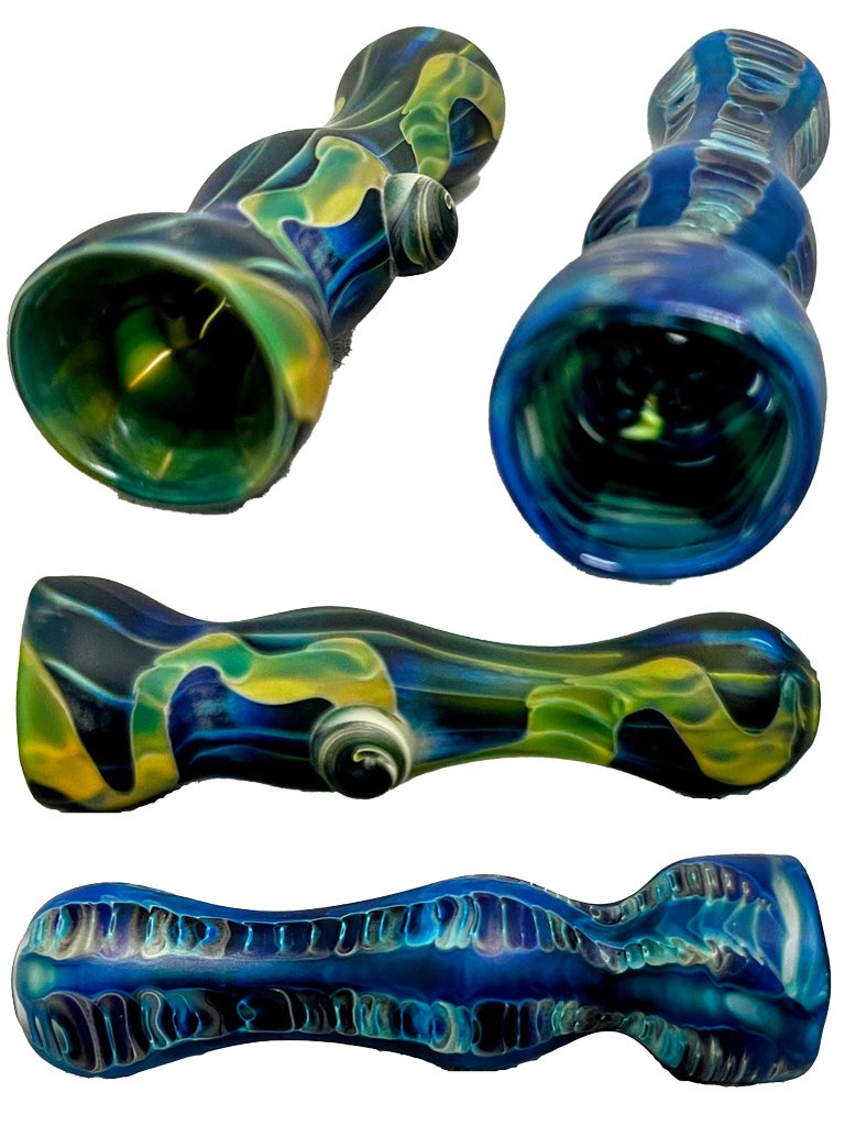 Sandman Glass Chillum Pipes