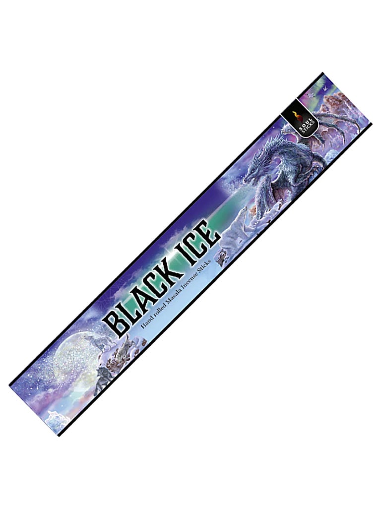 soul sticks incense 15 gram black ice single 