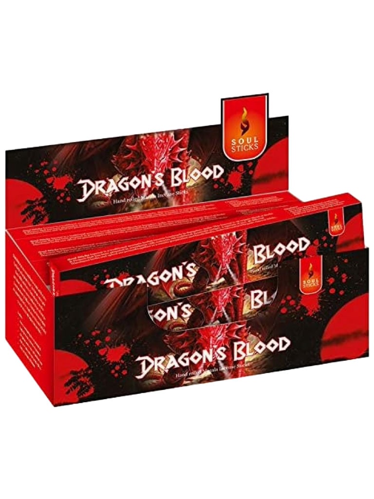 soul sticks incense 15 gram dragon's blood box