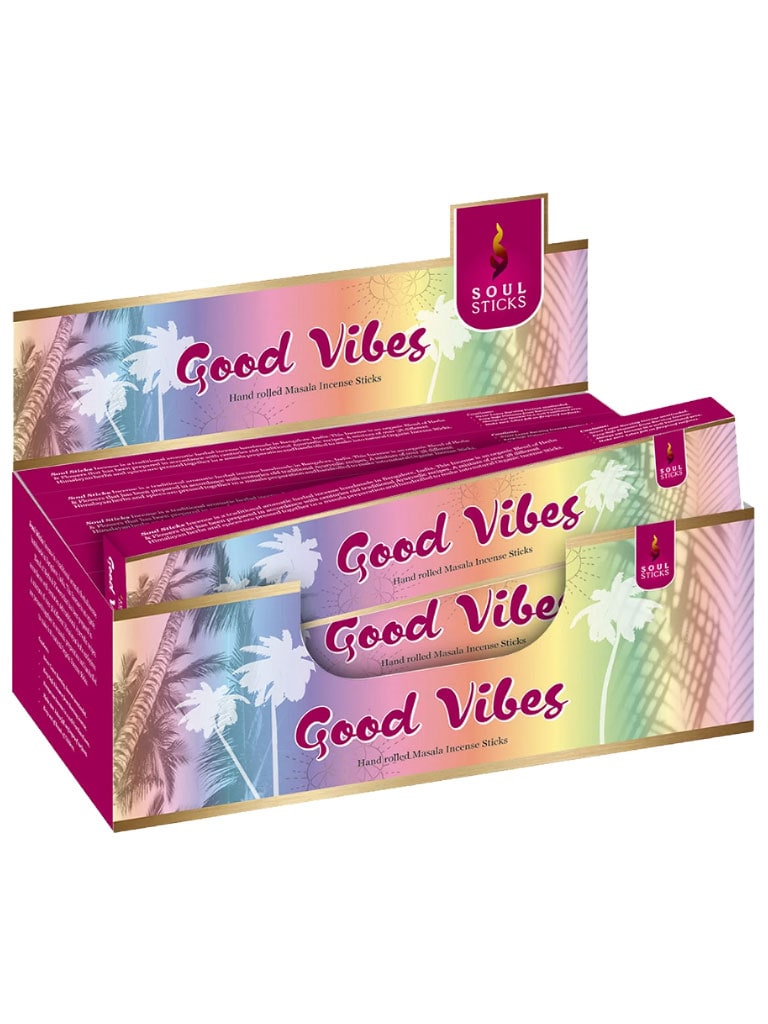 soul sticks incense 15 gram good vibes box