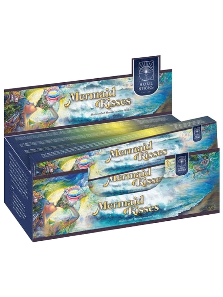 soul sticks incense 15 gram mermaid kisses box