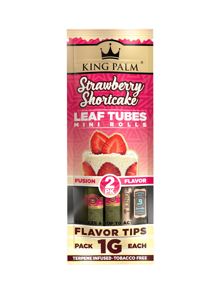 Strawberry Shortcake King Palm Leaf Tubes Mini Rolls