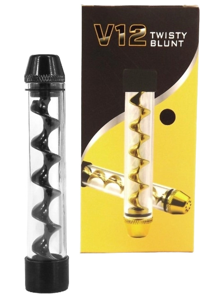 V 12 Twisty Glass Blunt Package