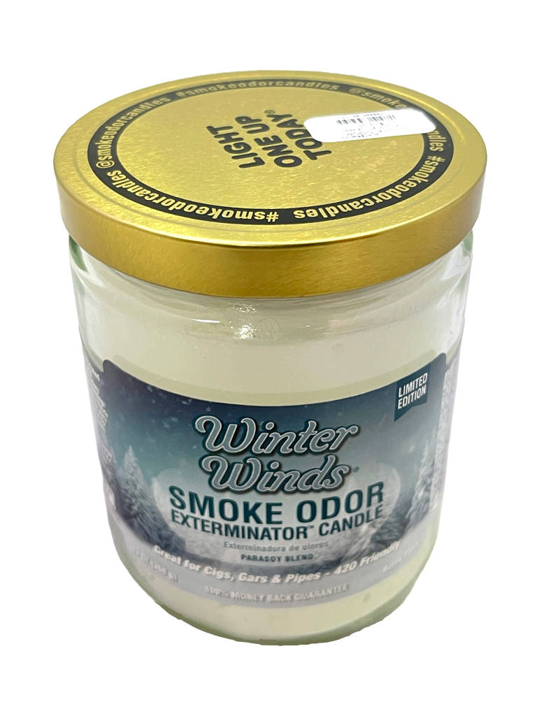 Winter Winds Smoke Odor Exterminator Jar Candle