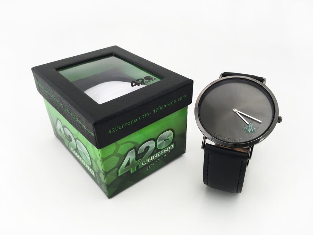 420 Chrono Watch and Box