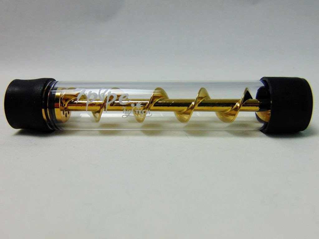 7pipe Twisty Glass Blunt with rubber caps