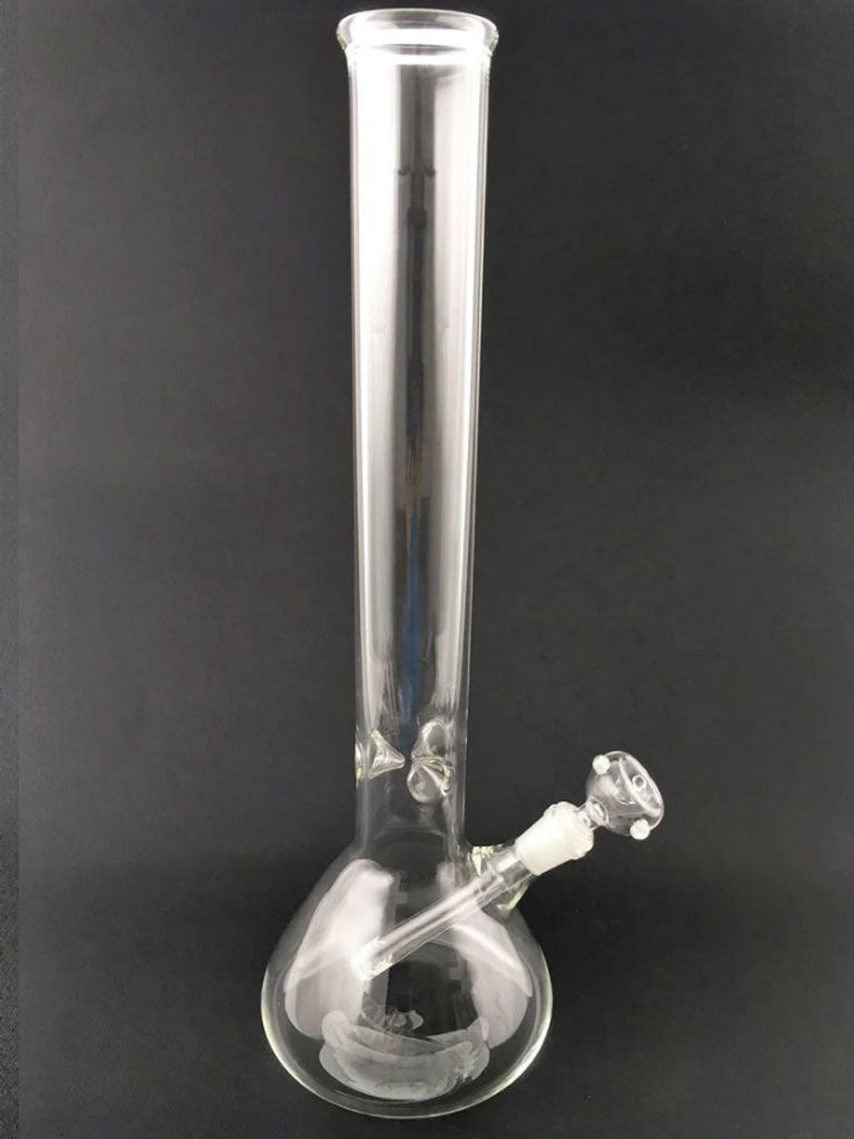 Beaker Bottom Water Pipe with Ice Pinch Large