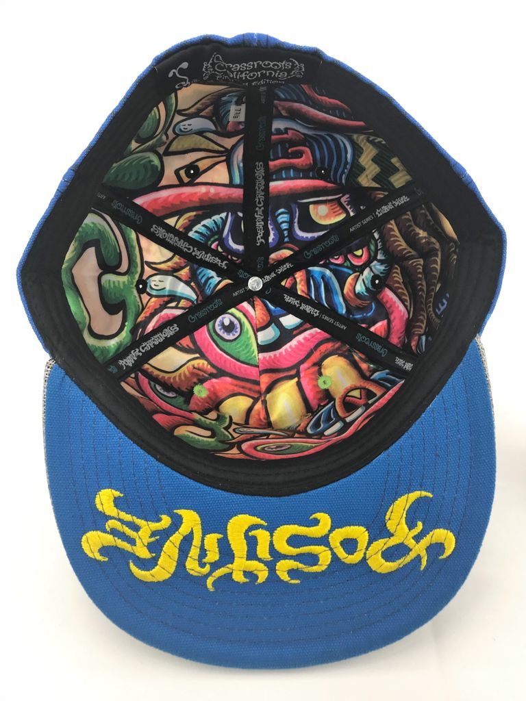 Chris Dyer Dude Grassroots Collab Fitted Hat Inside