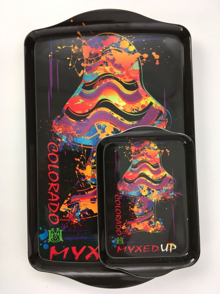 Colorado Myxed Up Mushrooms Rolling Trays