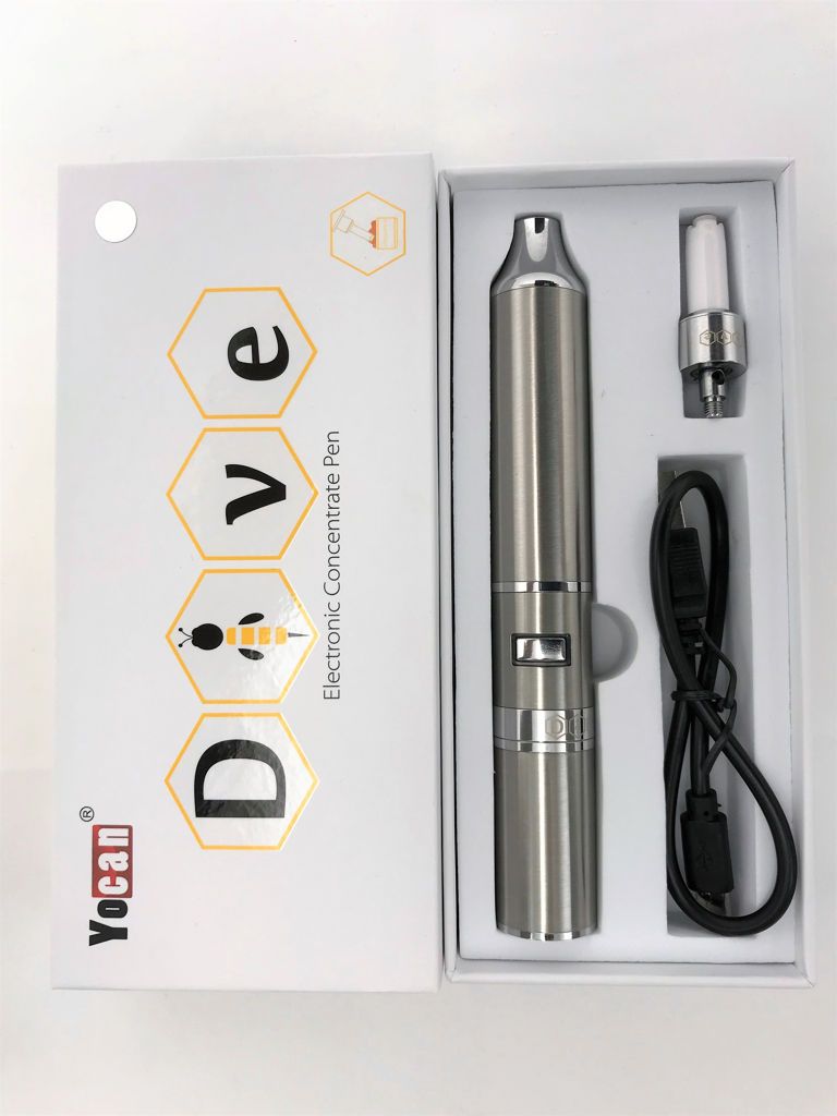 Dive Electronic Nectar Collector Concentrate Pen Silver