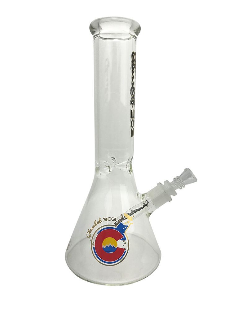 Glasslab 303 Bong, Fused Stem to 12 Arm Perc