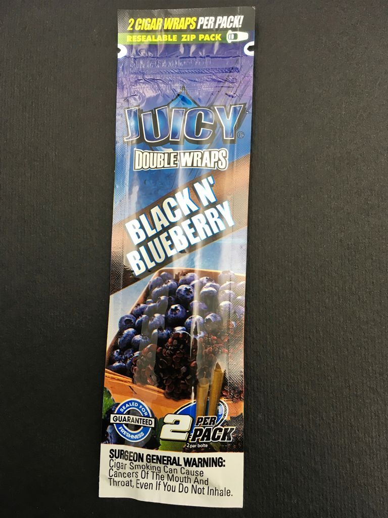 Juicy Double Wraps Black N Blueberry