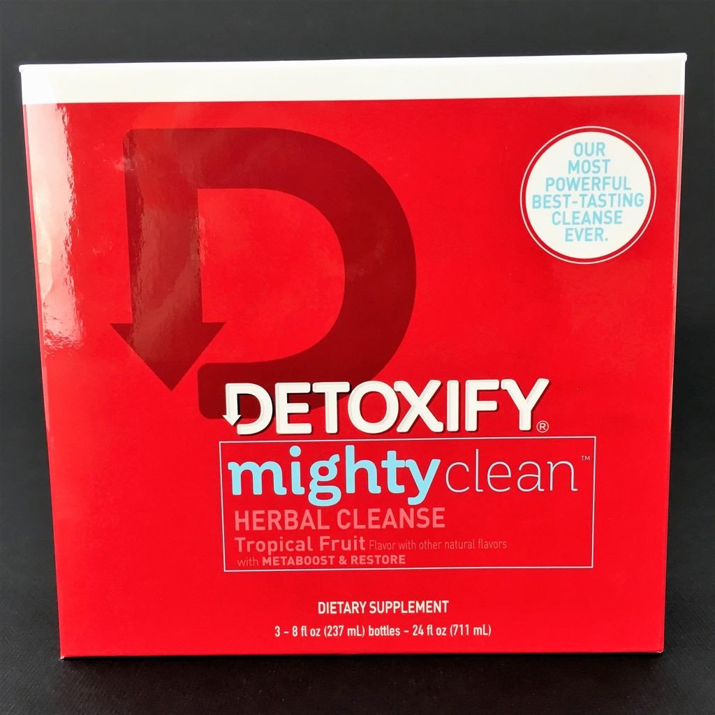 Mighty Clean Detoxify Herbal Cleanse Front