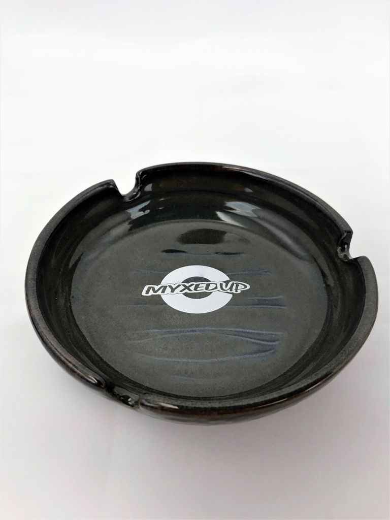 Myxed Up Stained Ashtray Brown