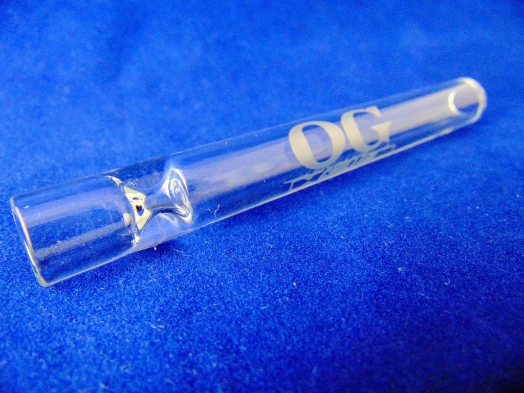 Chillum In Vetro One Hitter 2 Pipe In Vetro Per Tabacco, Colore - Foto 1