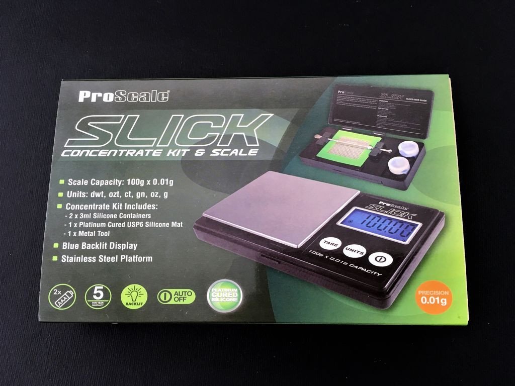 Fresh Proscale Pro Scale Slick Concentrate Kit & Scale – Myxed Up Creations | Glass ...