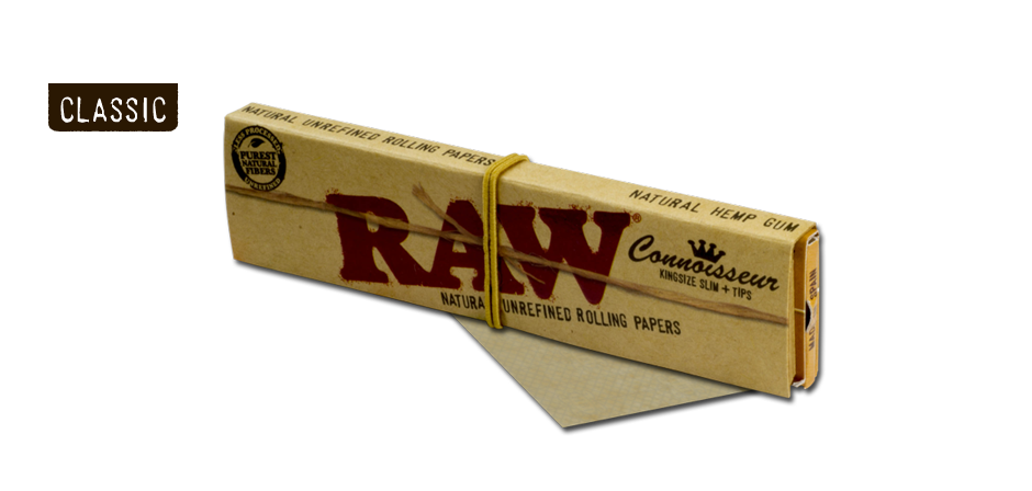 Raw Connoisseur Kingsize Slim Rolling Papers